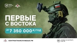 Общий размер выплат для сахалинских военнослужащих по контракту превысил 7 млн рублей в год