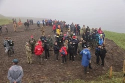 Участие в памятных мероприятиях на Шумшу приняли более 400 человек