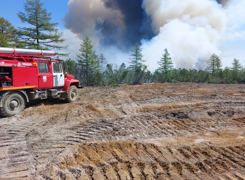 ЛЕСНЫЕ ПОЖАРЫ ОСЕНЬЮ