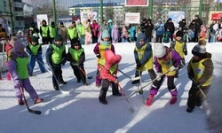 Хоккей в валенках
