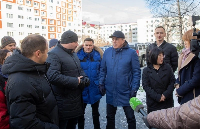 В Сахалинской области близится к завершению программа ремонта подъездов и дворов