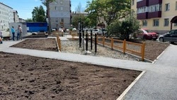 В Сахалинской области продолжается программа капремонта дворов