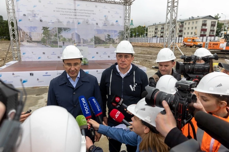 В Южно-Сахалинске заложили фундамент кампуса мирового уровня СахалинTech