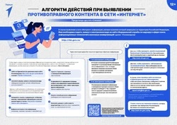 АЛГОРИТМ ДЕЙСТВИЙ ПРИ ВЫЯВЛЕНИИ ПРОТИВОПРАВНОГО КОНТЕНТА В СЕТИ «ИНТЕРНЕТ»