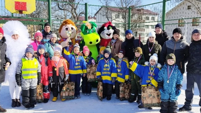 Хоккей в валенках