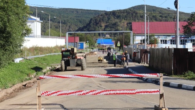 Ремонт дорог продолжается